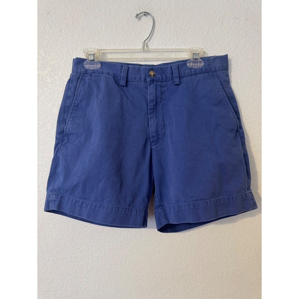 Polo Ralph Lauren Men's Short Classic Fit 6" inseam Blue Chino Size 31 Preppy